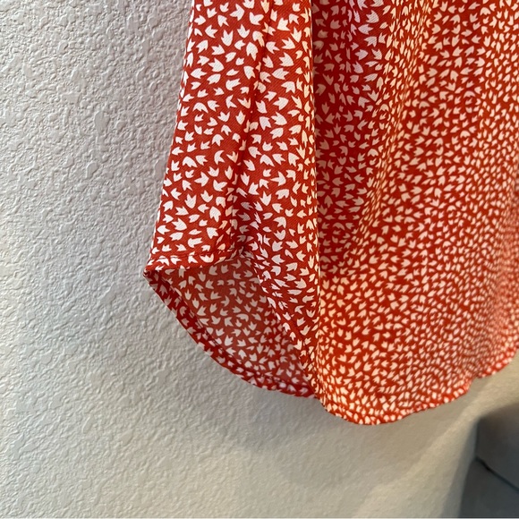 FUN2FUN Cap Sleeve Blouse - Picture 9 of 10